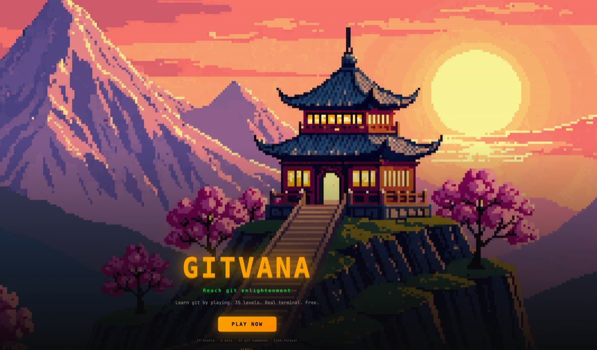 I Built a Game That Teaches Git by Making You Type Real Commands